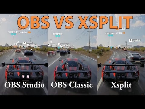 OBS vs XSplit Recording Quality